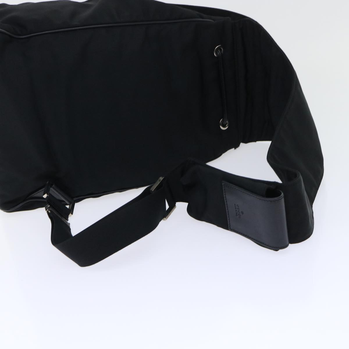 GUCCI Shoulder Bag Nylon Black 019 0325 002113 bs7815