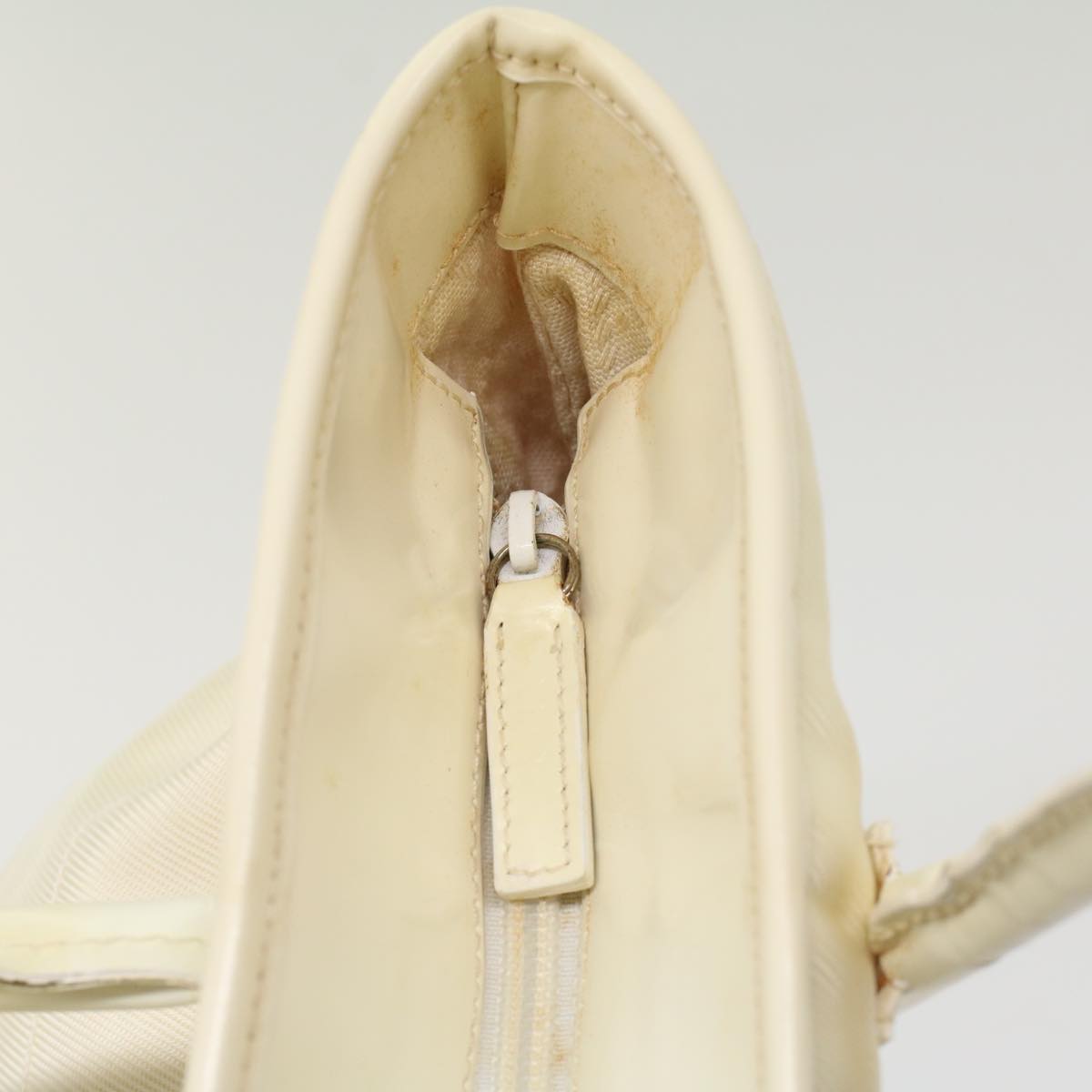 GUCCI Tote Bag Nylon Beige 002 2123 0457 bs7823