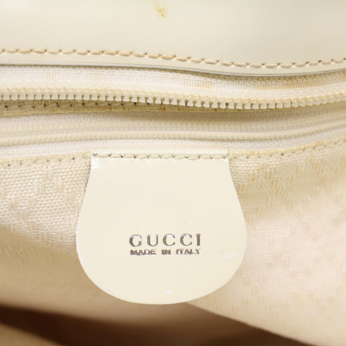 GUCCI Tote Bag Nylon Beige 002 2123 0457 bs7823