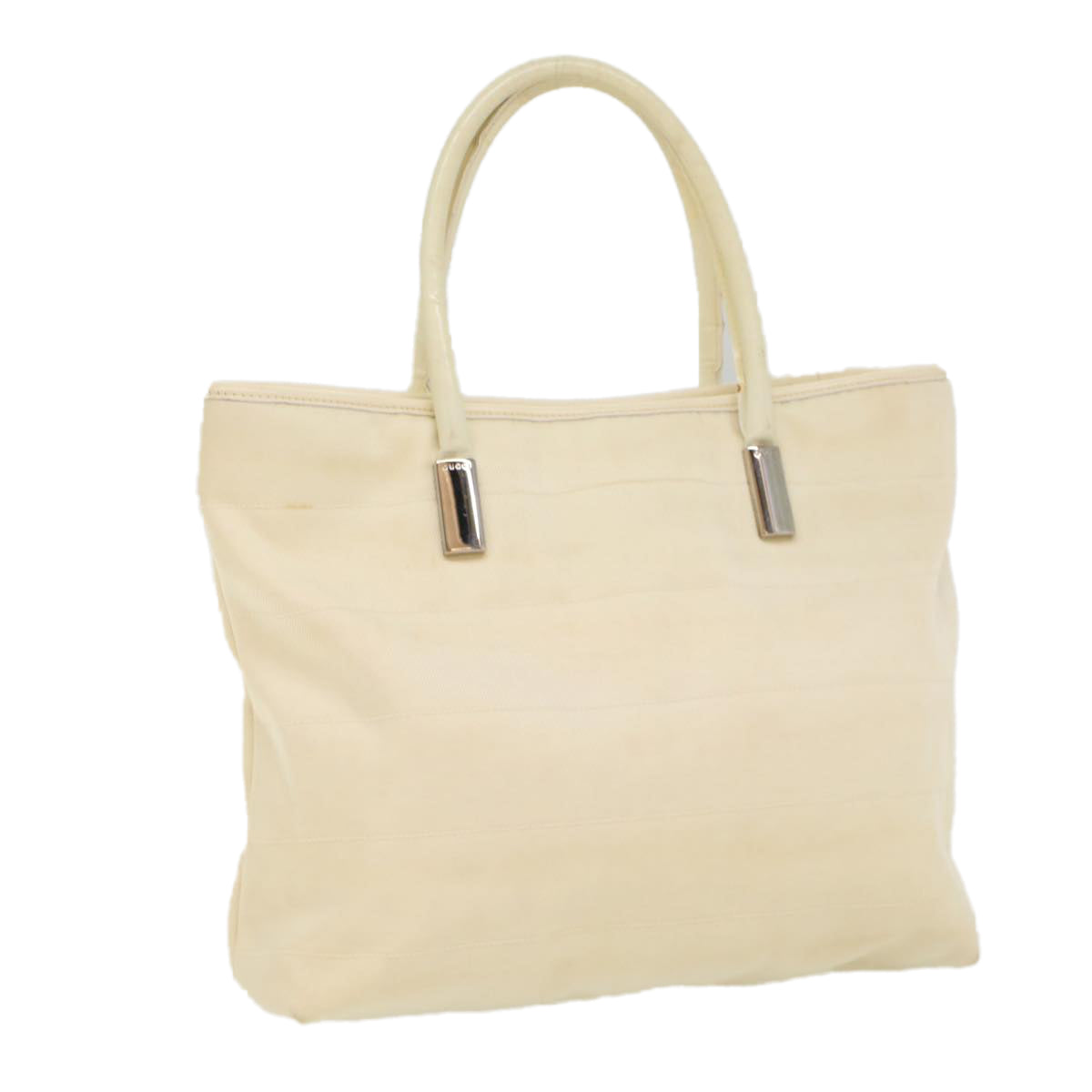 GUCCI Tote Bag Nylon Beige 002 2123 0457 bs7823