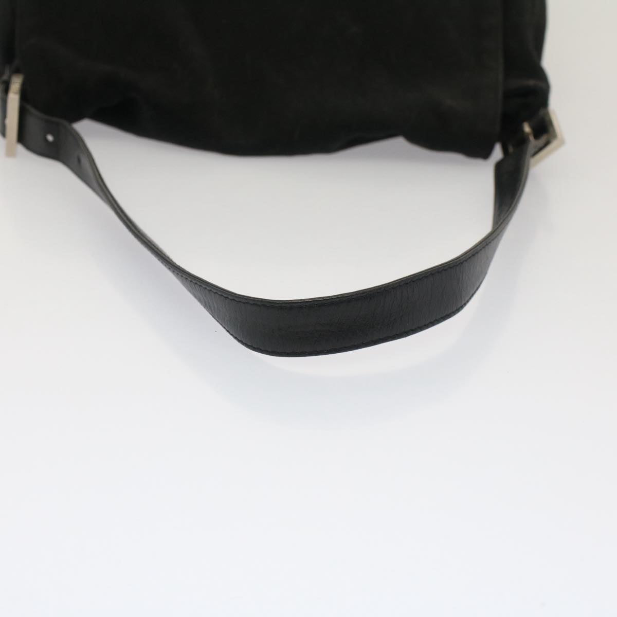 FENDI Mamma Baguette Shoulder Bag Nylon Black 2355 26325 009 bs7910