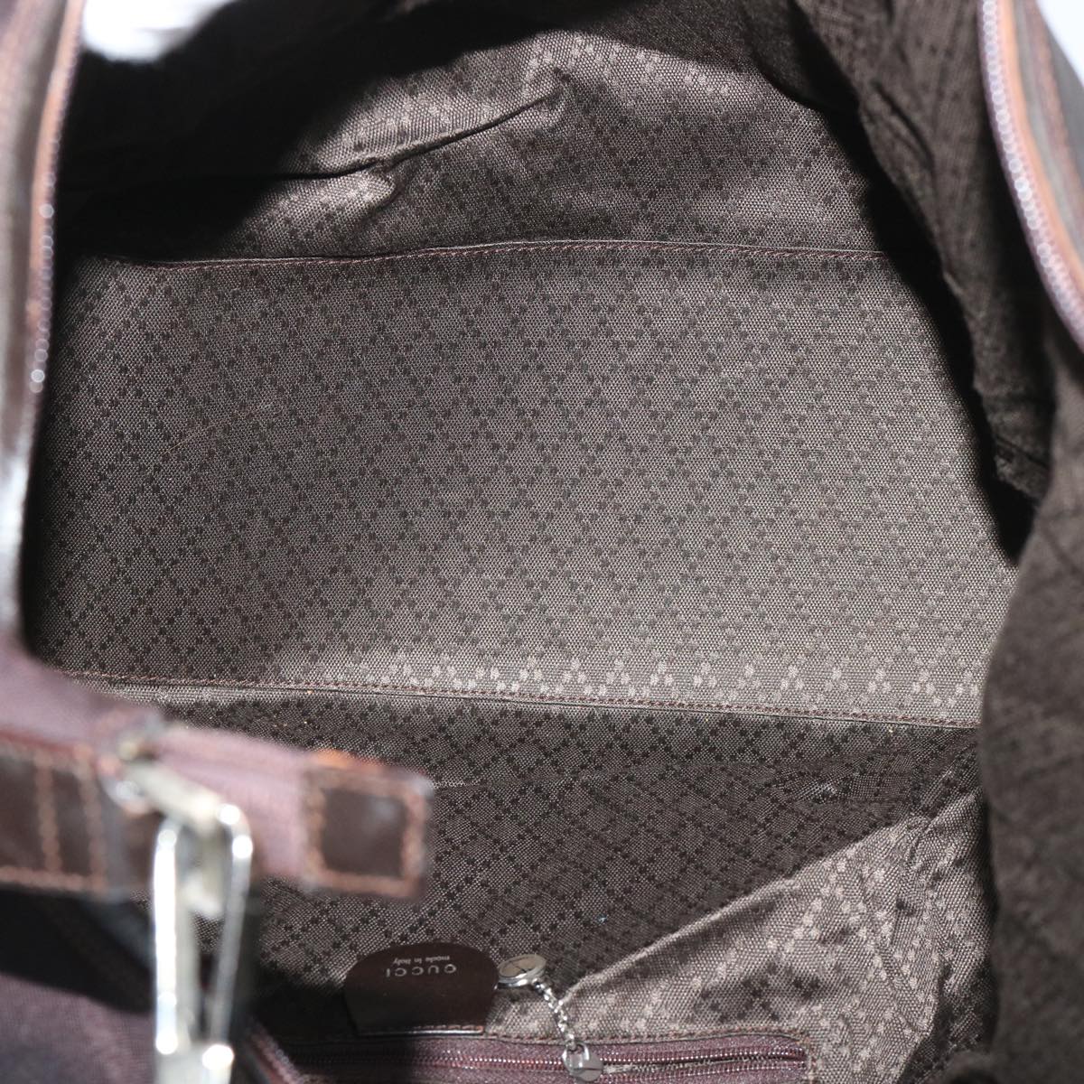 GUCCI Shoulder Bag Canvas Brown 001 3444 1956 bs7972
