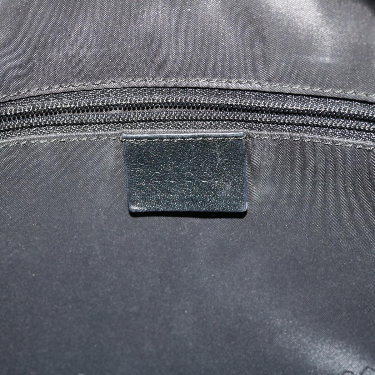 GUCCI Shoulder Bag Canvas Black bs7984