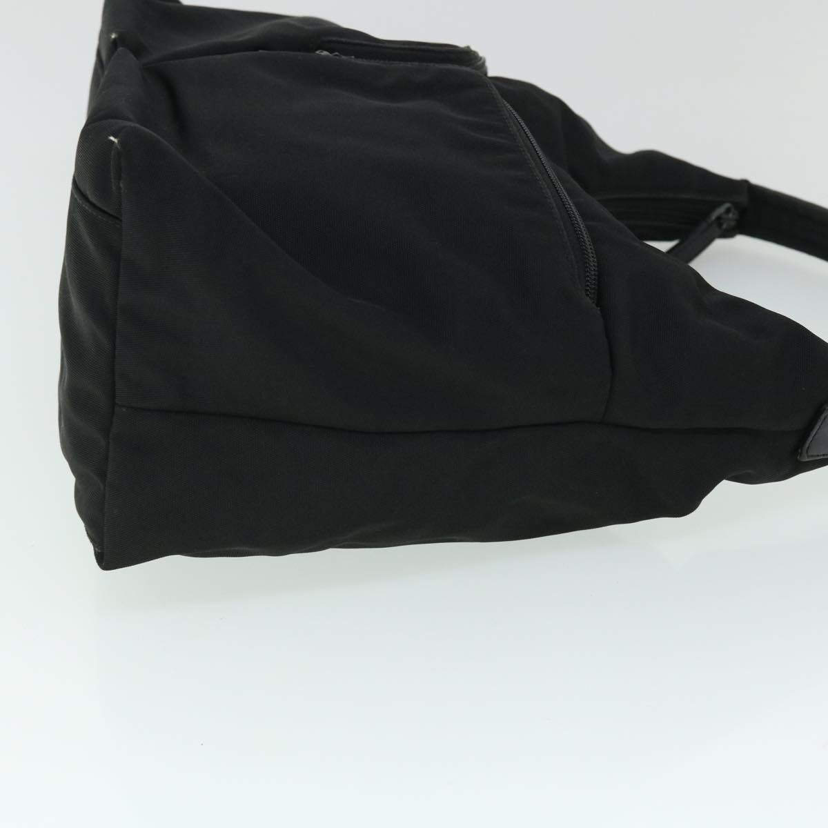 GUCCI Shoulder Bag Canvas Black bs7984