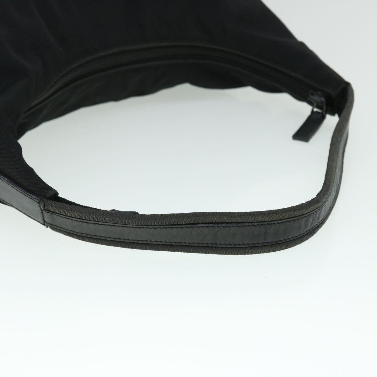 GUCCI Shoulder Bag Canvas Black bs7984