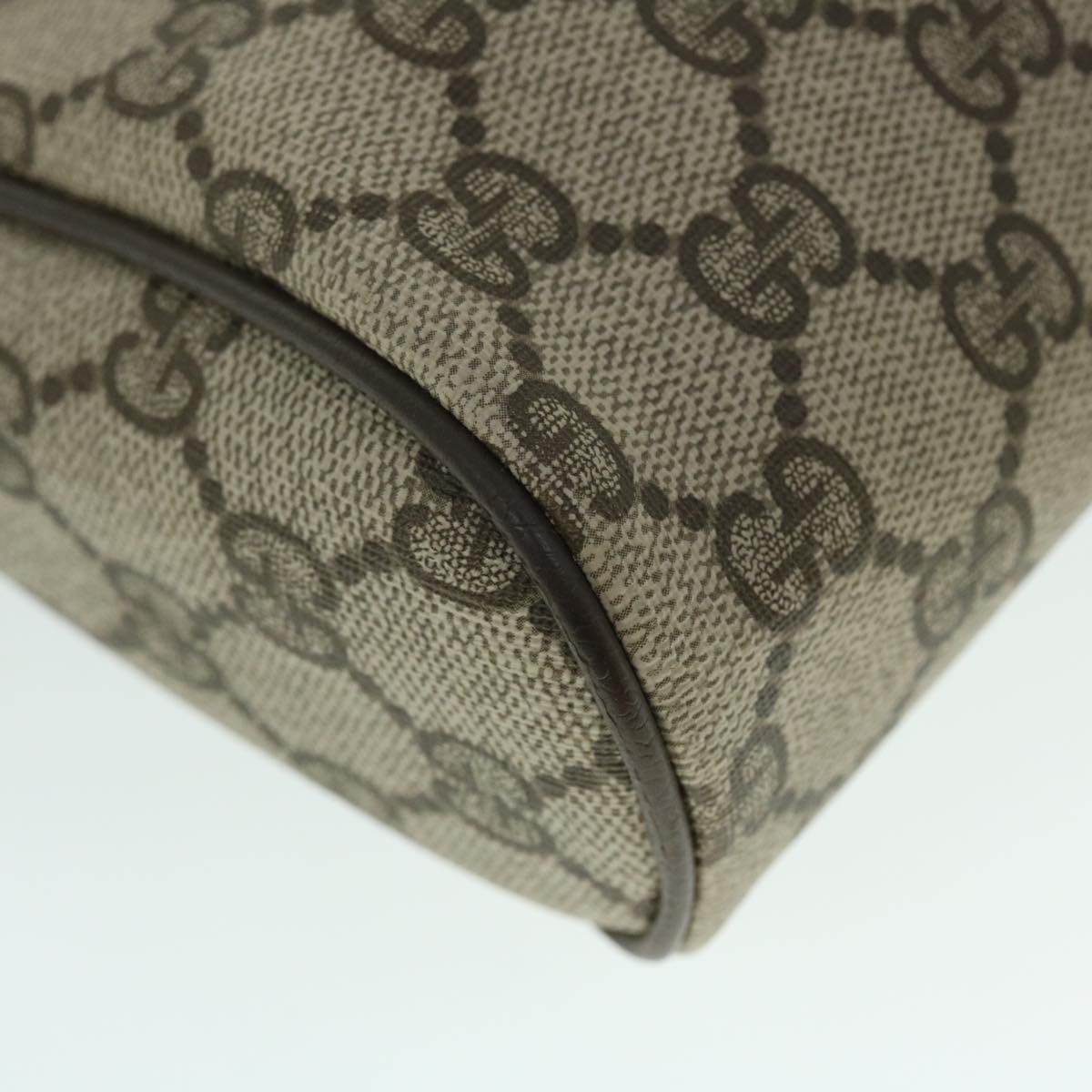 GUCCI GG Canvas Web Sherry Line Clutch Bag Beige Red Green 89 01 012 bs8038