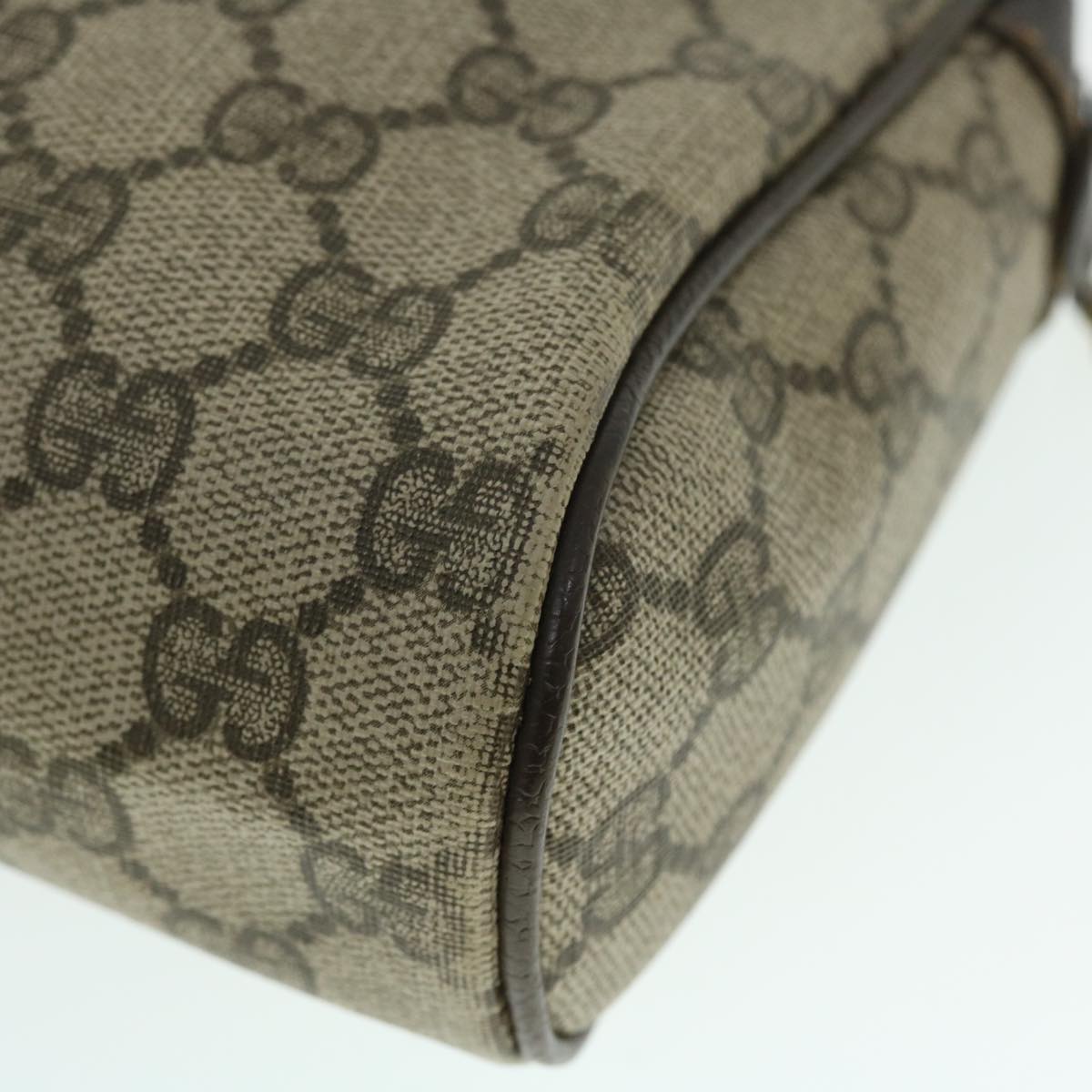 GUCCI GG Canvas Web Sherry Line Clutch Bag Beige Red 98 72 014 3553 bs8039