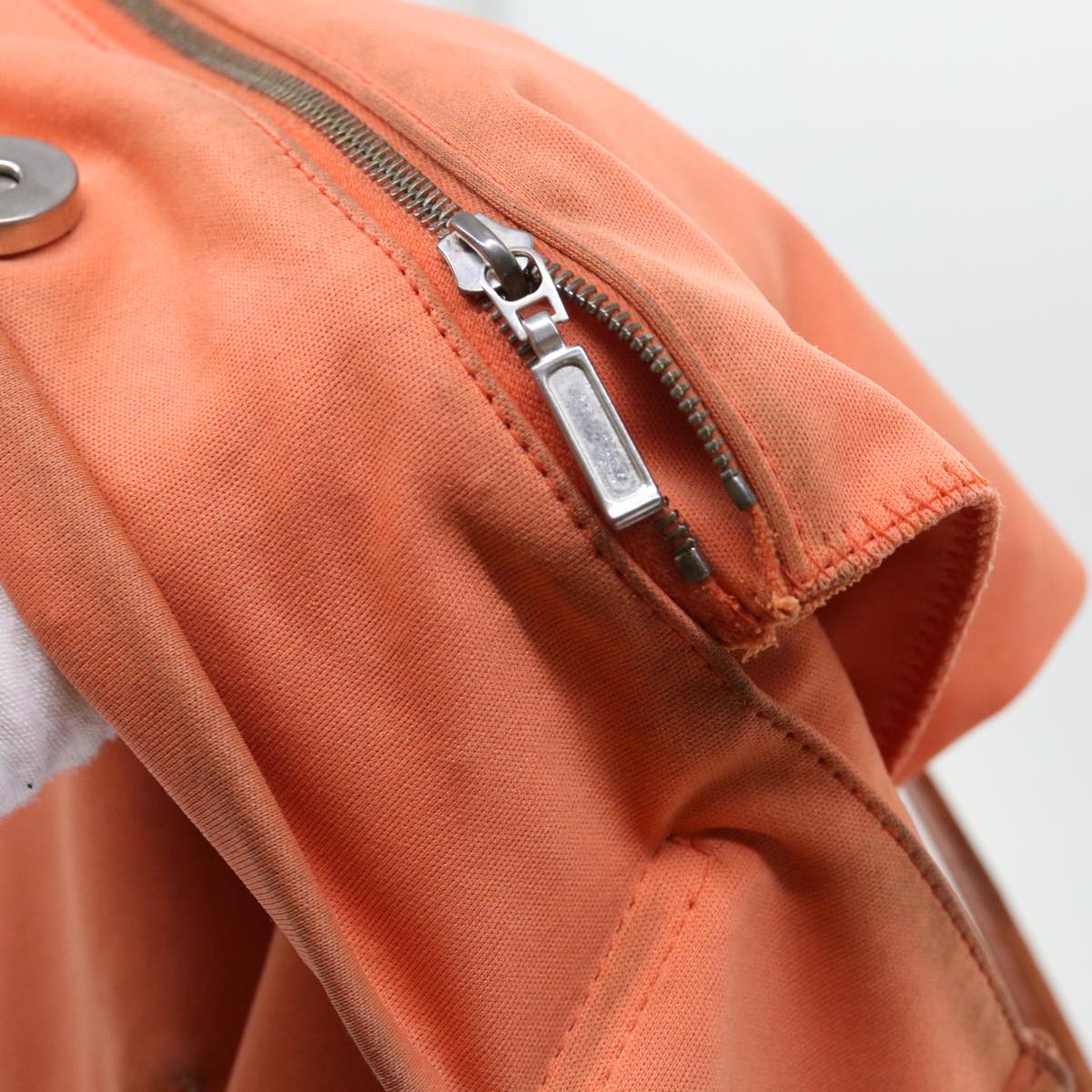 FENDI Shoulder Bag Nylon Orange bs8046