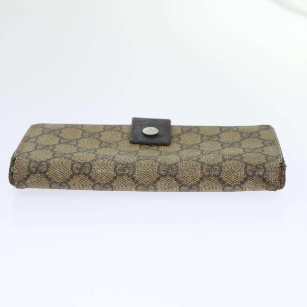 GUCCI GG Canvas Jackie Pouch Wallet Leather 4Set Beige Pink Brown bs8075