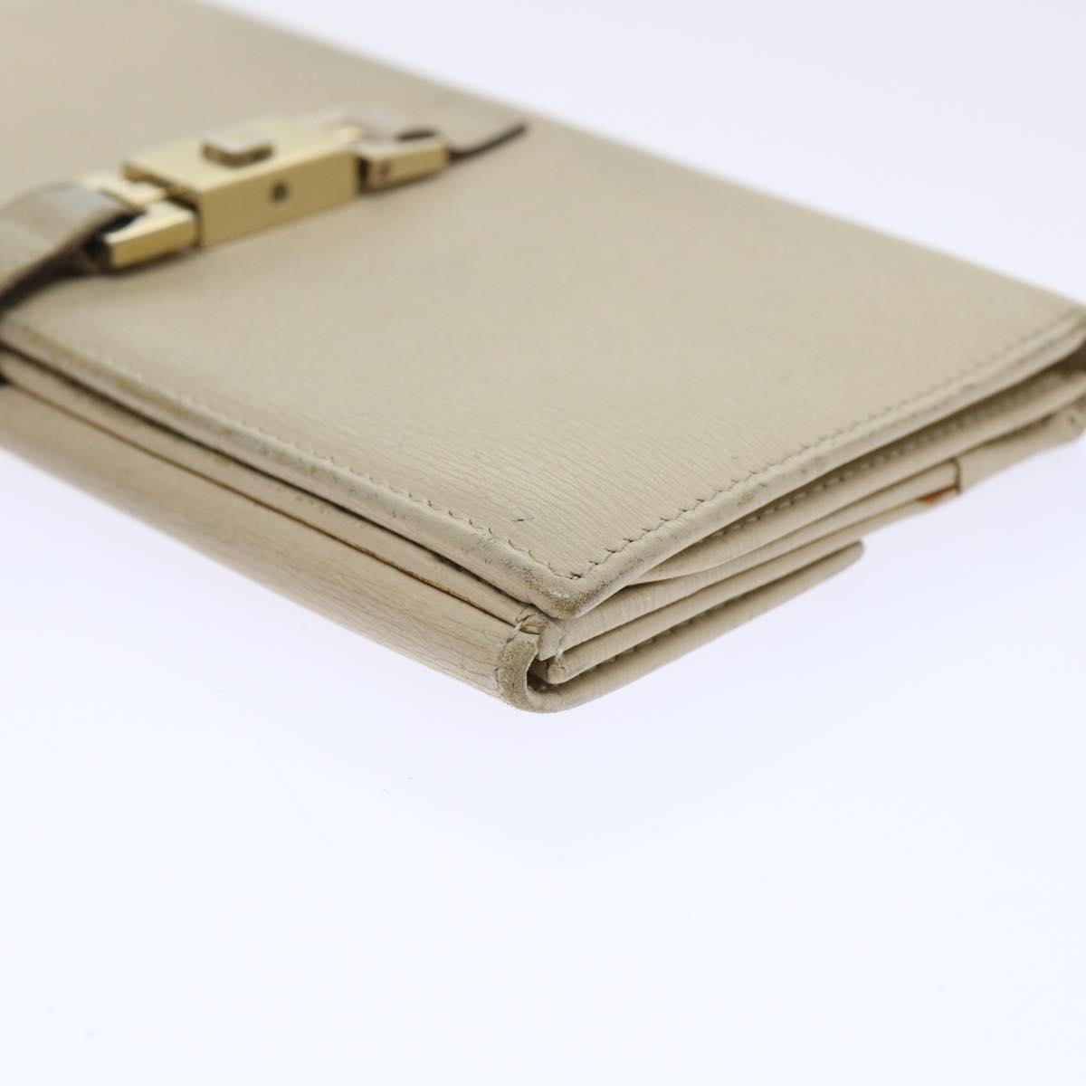 GUCCI GG Canvas Jackie Pouch Wallet Leather 4Set Beige Pink Brown bs8075