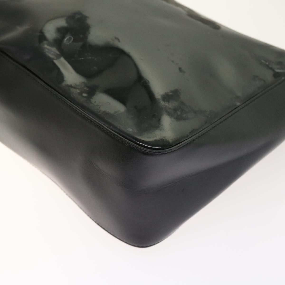 GUCCI Shoulder Bag Leather 2Set Black bs8084