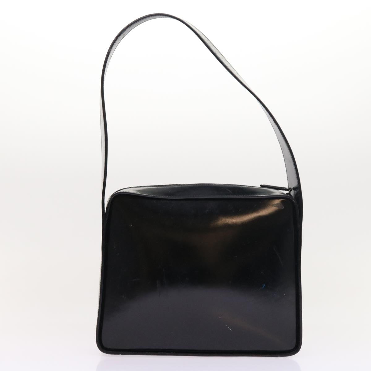 GUCCI Shoulder Bag Leather 2Set Black bs8084