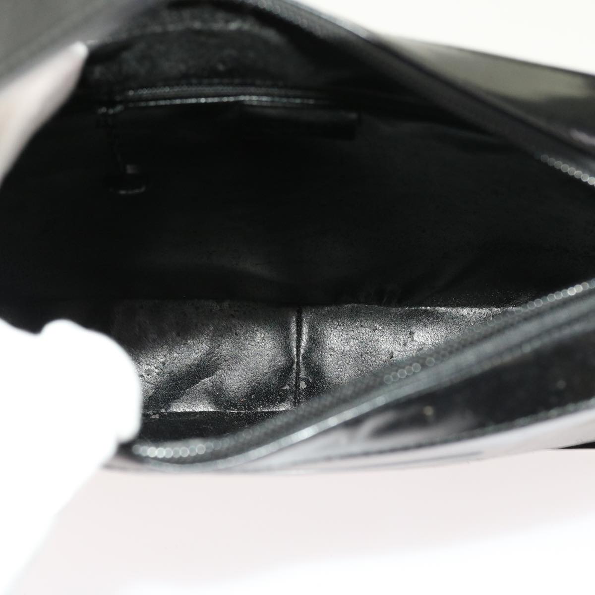 GUCCI Shoulder Bag Leather 2Set Black bs8084