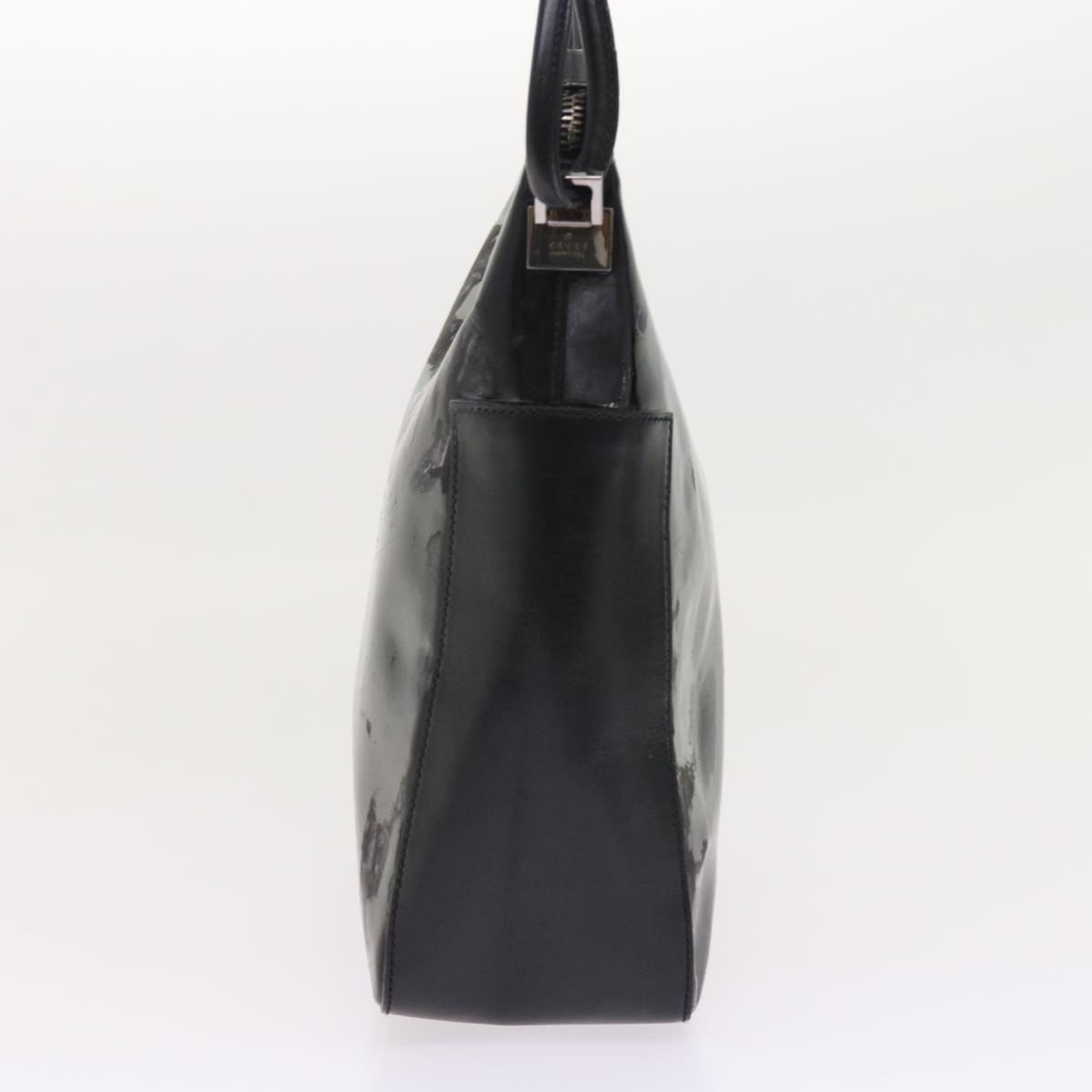 GUCCI Shoulder Bag Leather 2Set Black bs8084