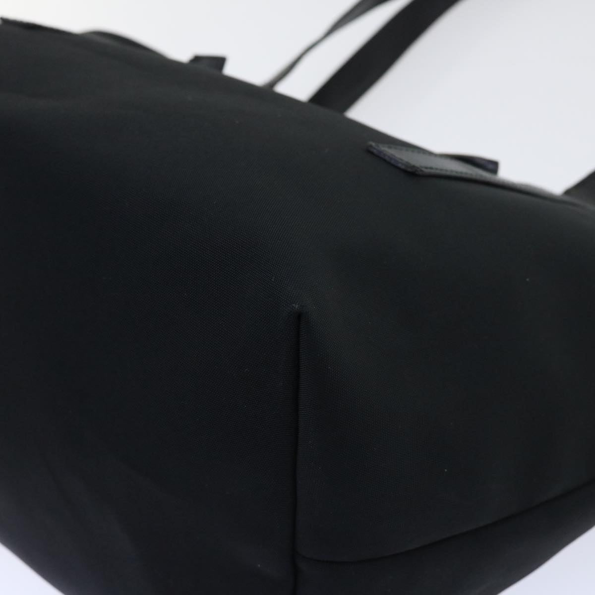 GUCCI Shoulder Bag Canvas Black bs8090