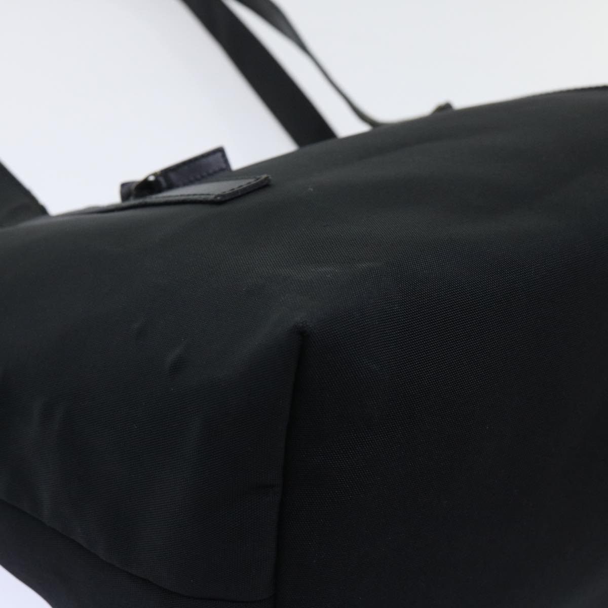 GUCCI Shoulder Bag Canvas Black bs8090