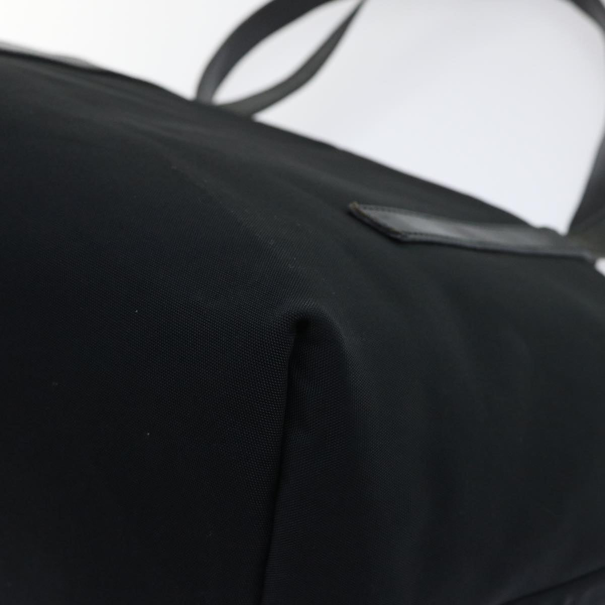 GUCCI Shoulder Bag Canvas Black bs8090