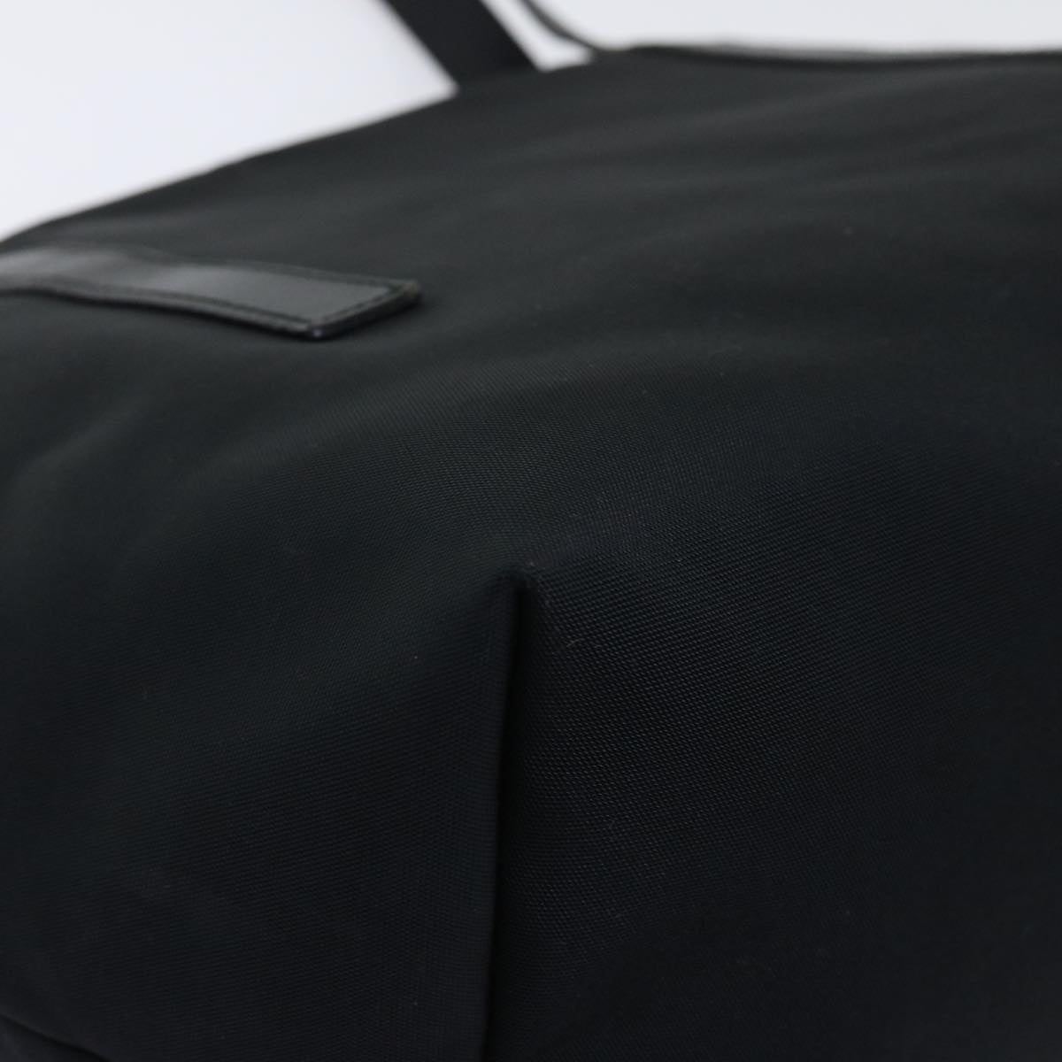 GUCCI Shoulder Bag Canvas Black bs8090