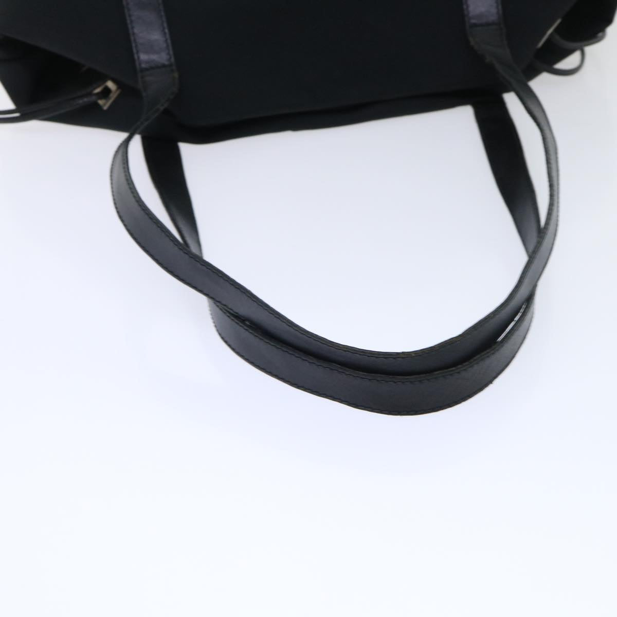 GUCCI Shoulder Bag Canvas Black bs8090
