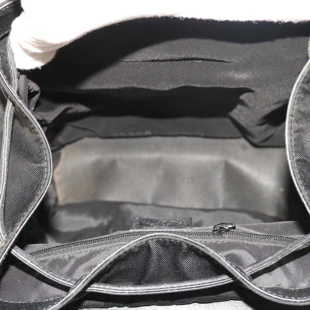 GUCCI Backpack Nylon Canvas Black 003 0233 2123 bs8250