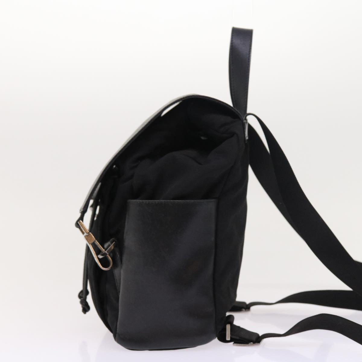 GUCCI Backpack Nylon Canvas Black 003 0233 2123 bs8250