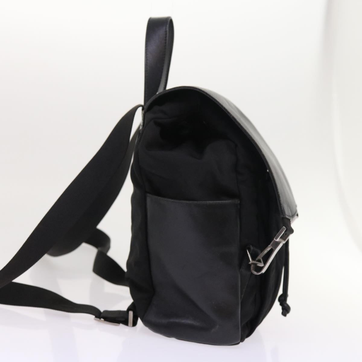 GUCCI Backpack Nylon Canvas Black 003 0233 2123 bs8250