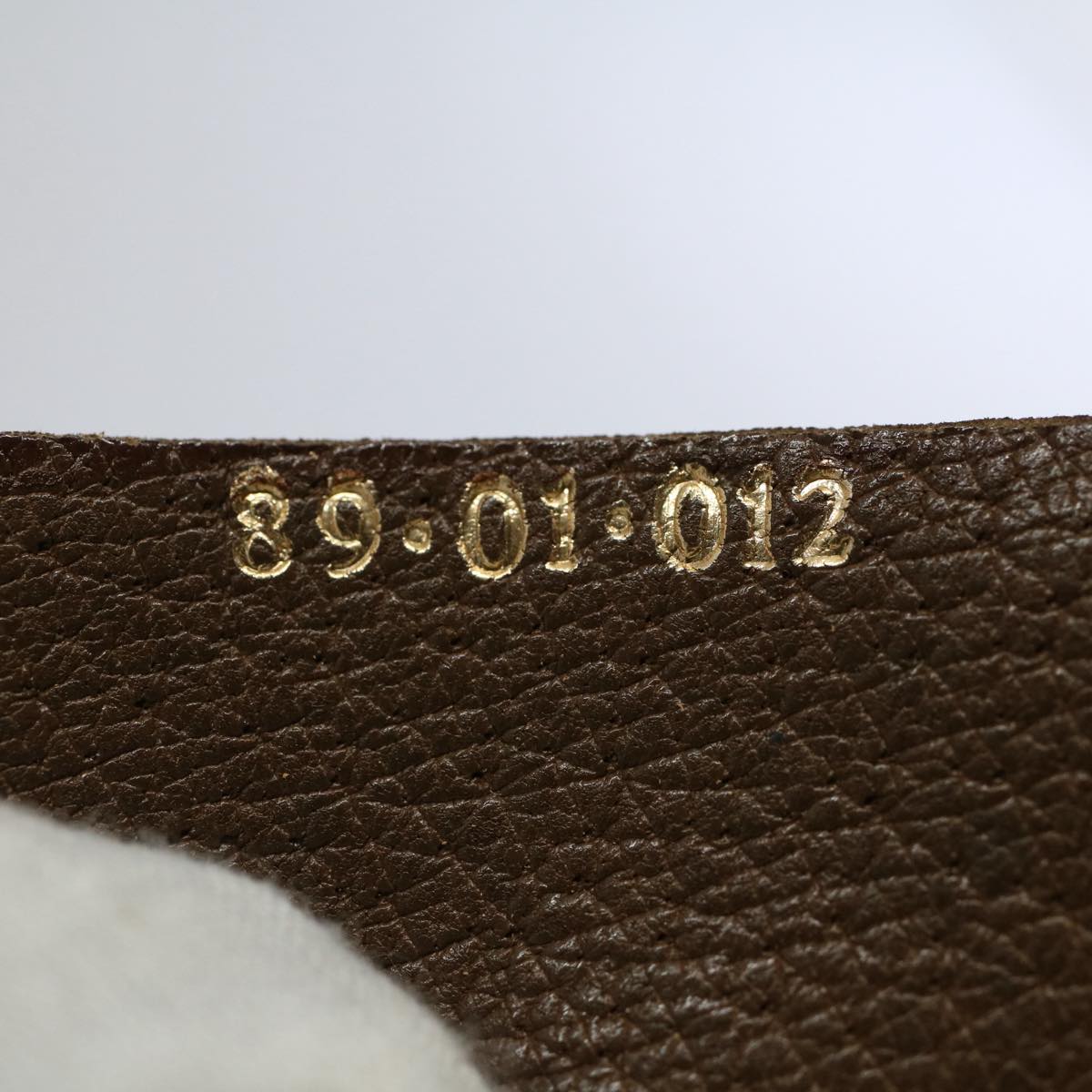 GUCCI GG Canvas Web Sherry Line Clutch Bag Beige Red Green 89 01 012 bs8258