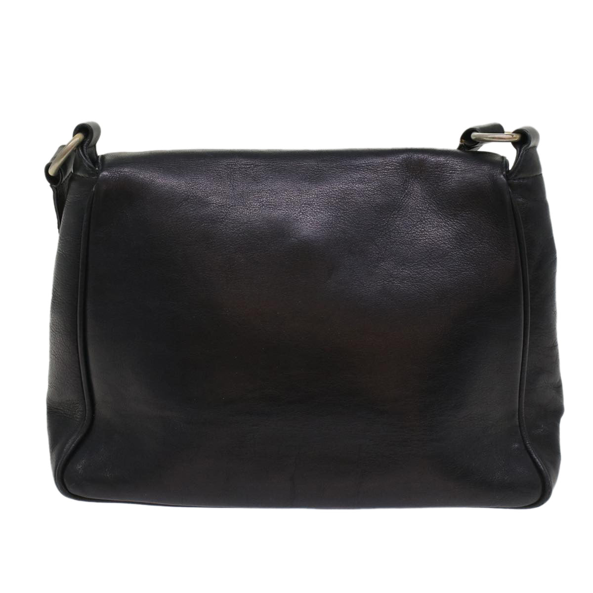 GUCCI Sherry Line Shoulder Bag Leather Black Red Navy bs8337