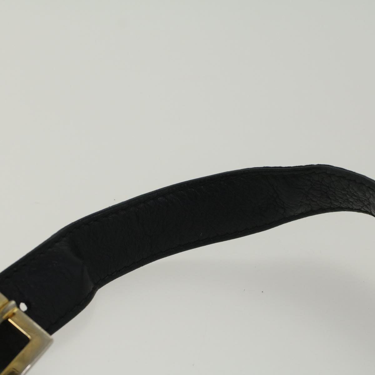 GUCCI Sherry Line Shoulder Bag Leather Black Red Navy bs8337