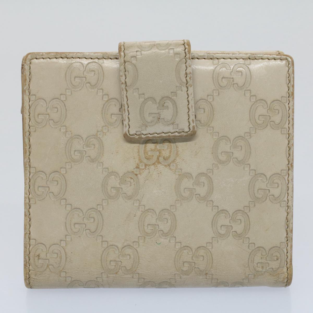 GUCCI GG Canvas Web Sherry Line Wallet Leather 5Set Beige Red black bs8401