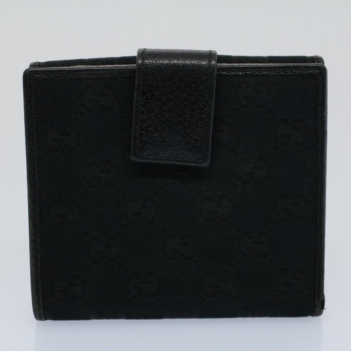 GUCCI GG Canvas Web Sherry Line Wallet Leather 5Set Beige Red black bs8401