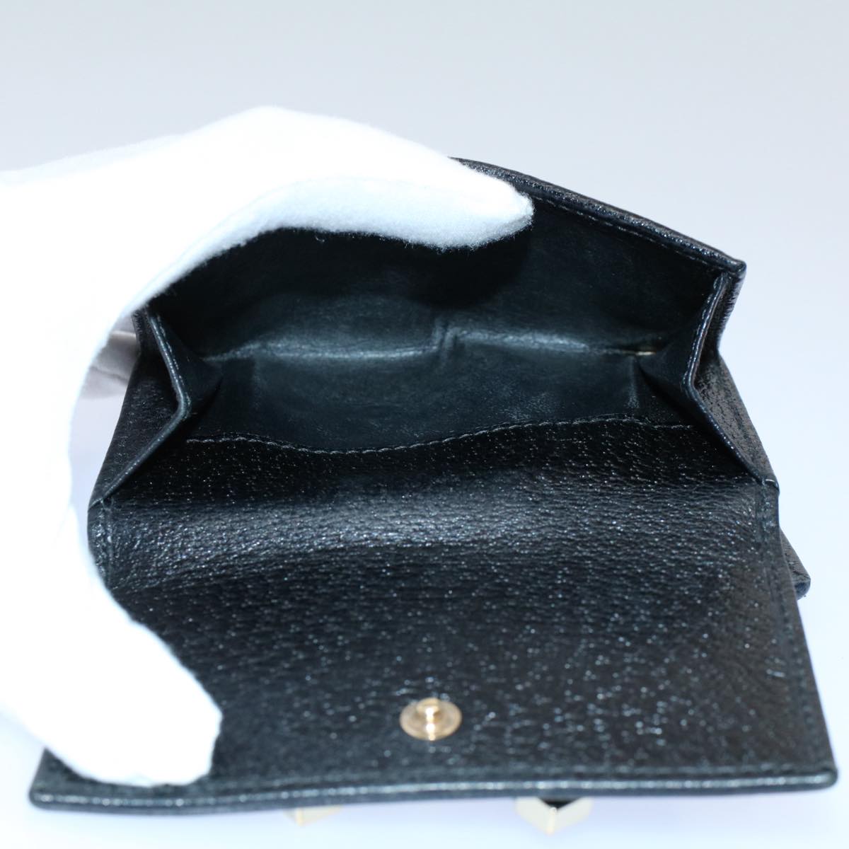 GUCCI GG Canvas Web Sherry Line Wallet Leather 5Set Beige Red black bs8401