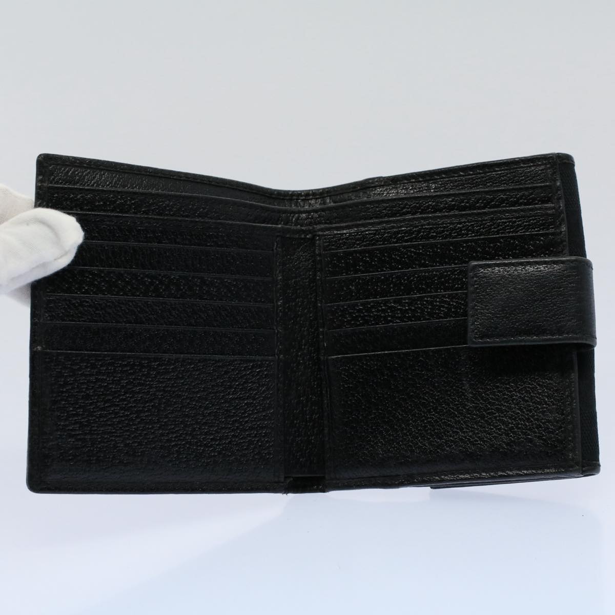 GUCCI GG Canvas Web Sherry Line Wallet Leather 5Set Beige Red black bs8401