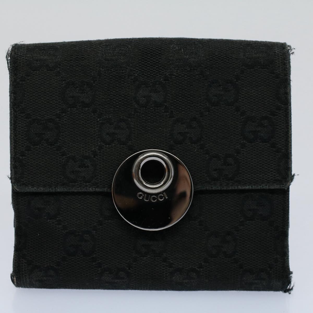 GUCCI GG Canvas Web Sherry Line Wallet Leather 5Set Beige Red black bs8401