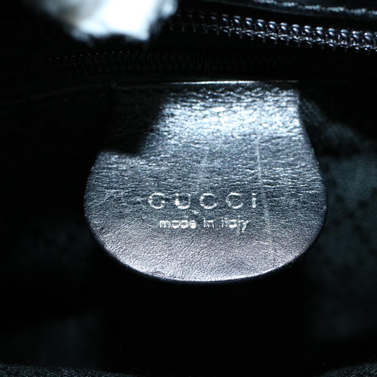 GUCCI Tote Bag Canvas Black 002 2123 0458 bs8425