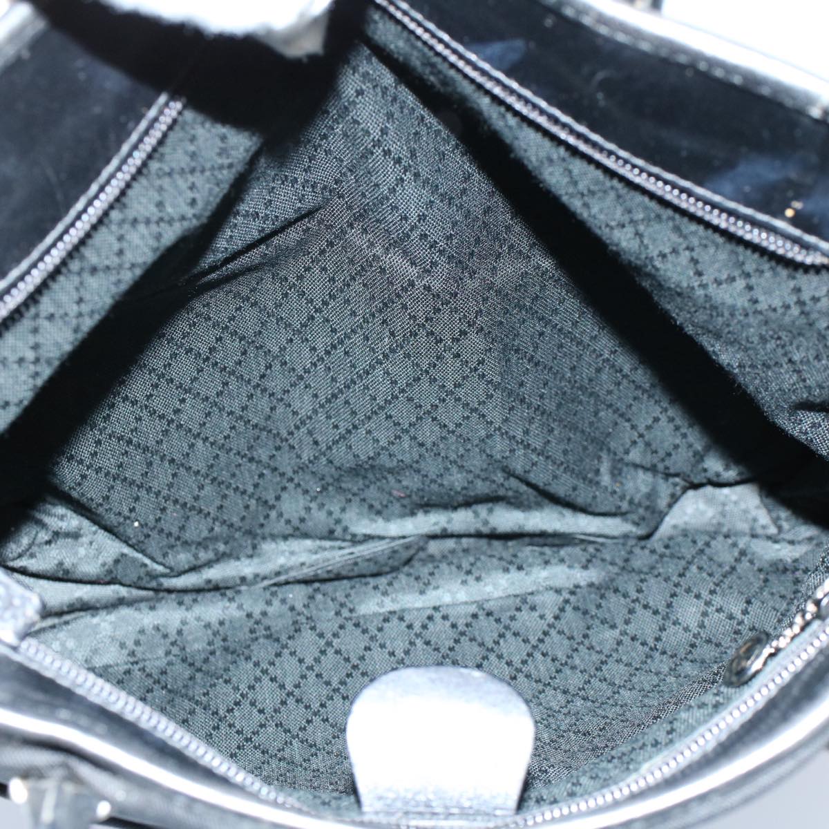 GUCCI Tote Bag Canvas Black 002 2123 0458 bs8425