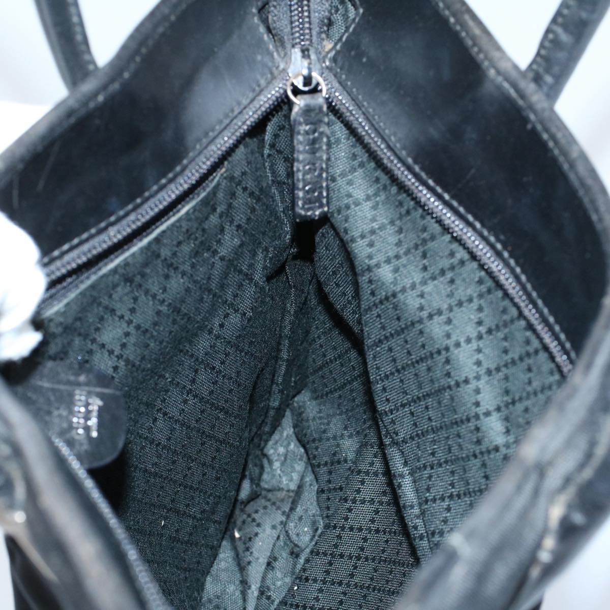 GUCCI Tote Bag Canvas Black 002 2123 0458 bs8425