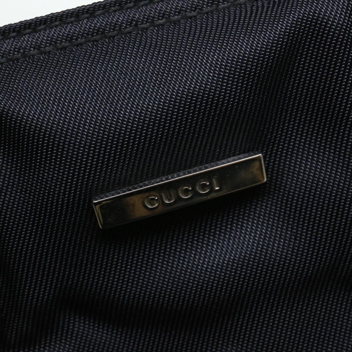 GUCCI Hand Bag Nylon Leather Black 010 2020 0528 06 bs8488