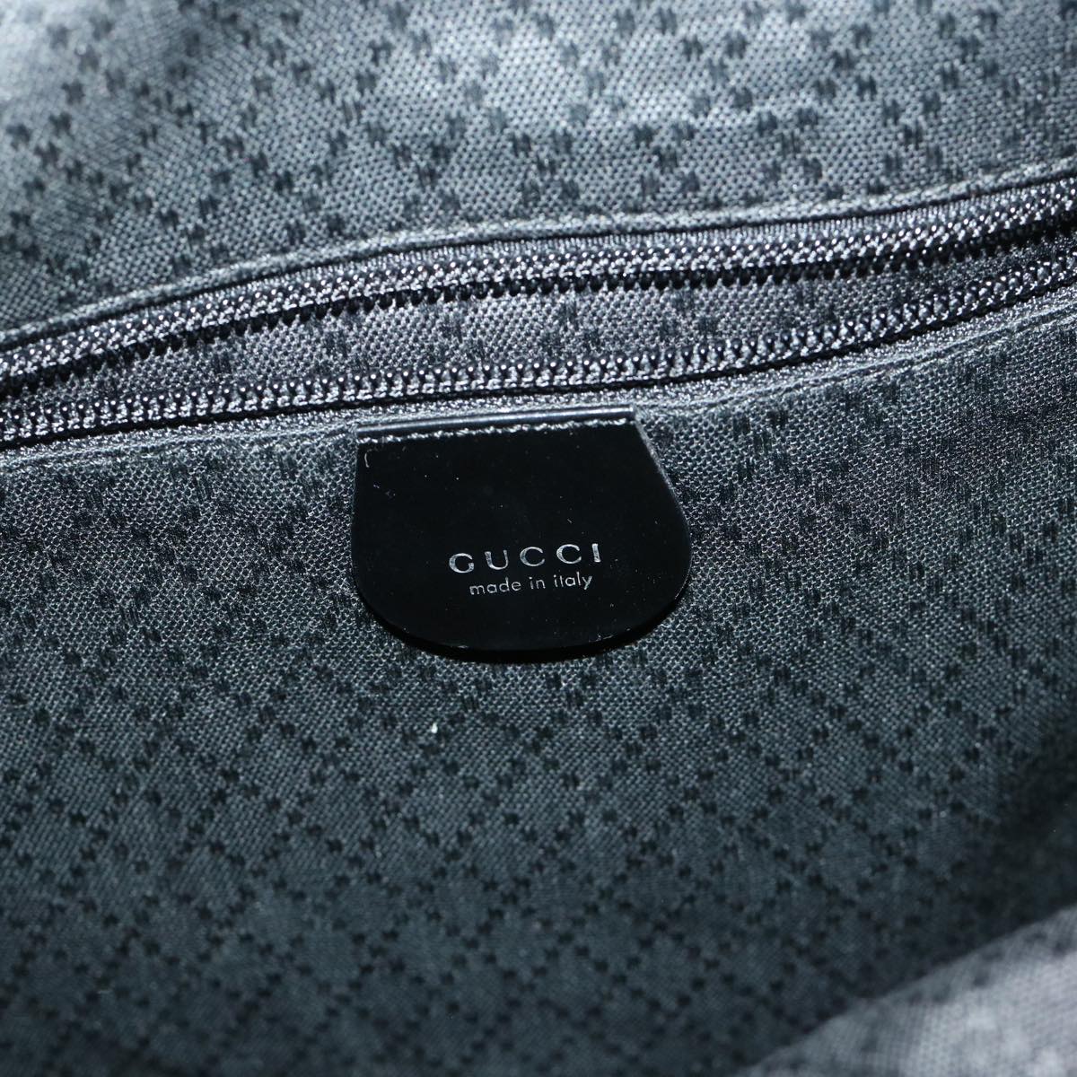 GUCCI Hand Bag Nylon Leather Black 010 2020 0528 06 bs8488