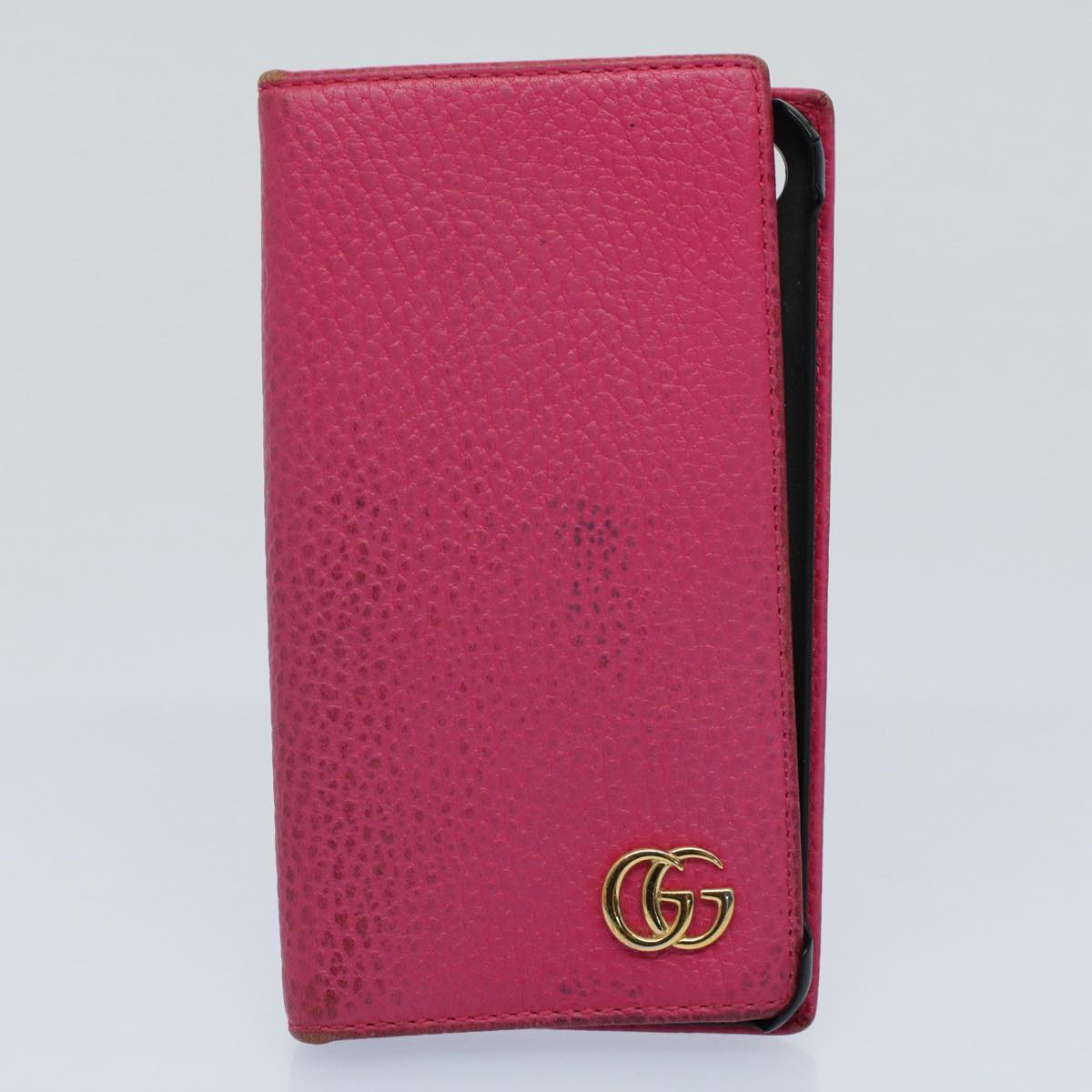 GUCCI GG Canvas Wallet Leather Canvas 6Set Beige Black Red bs8514