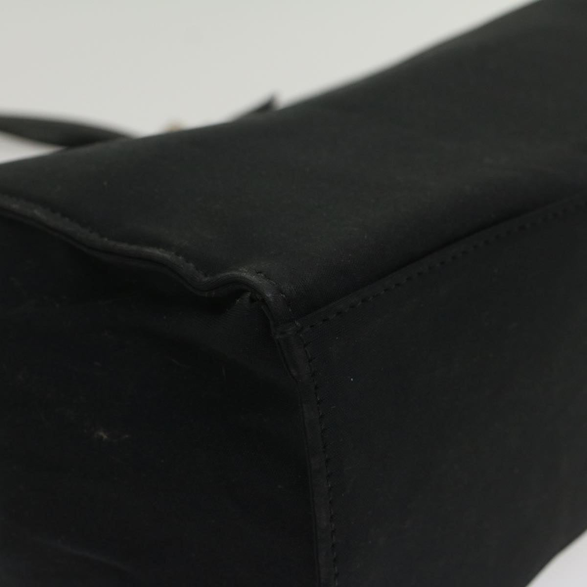 FENDI Tote Bag Nylon Black 0915808 bs8596
