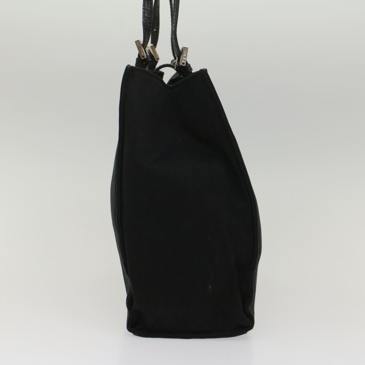 FENDI Tote Bag Nylon Black 0915808 bs8596