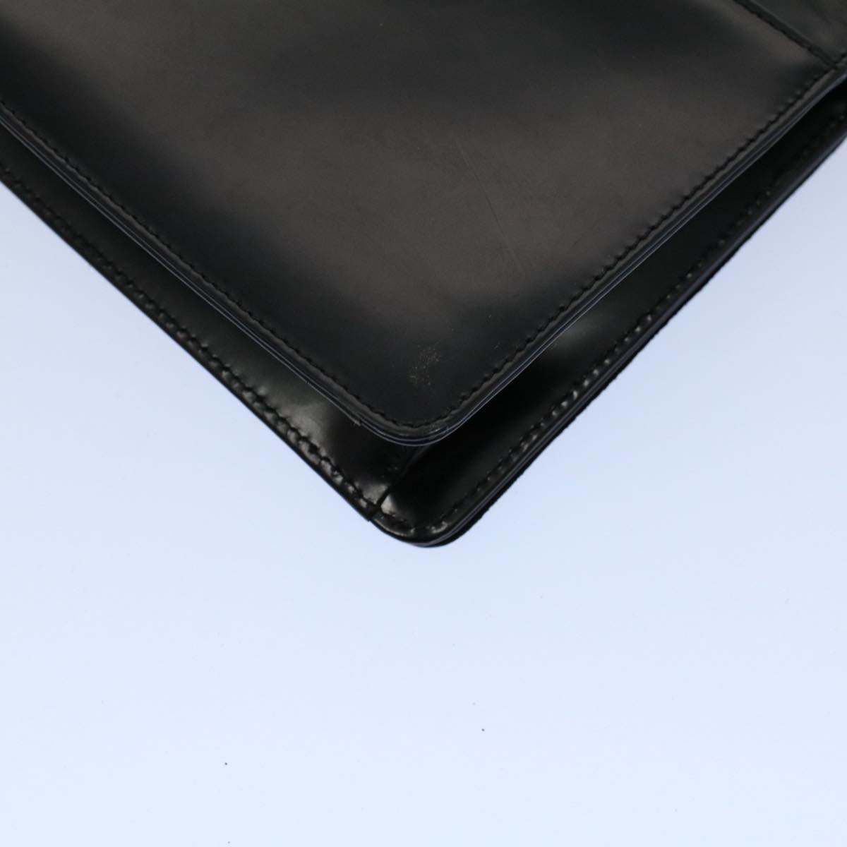 GUCCI Shoulder Bag Leather Black 007 1013 0272 bs8632