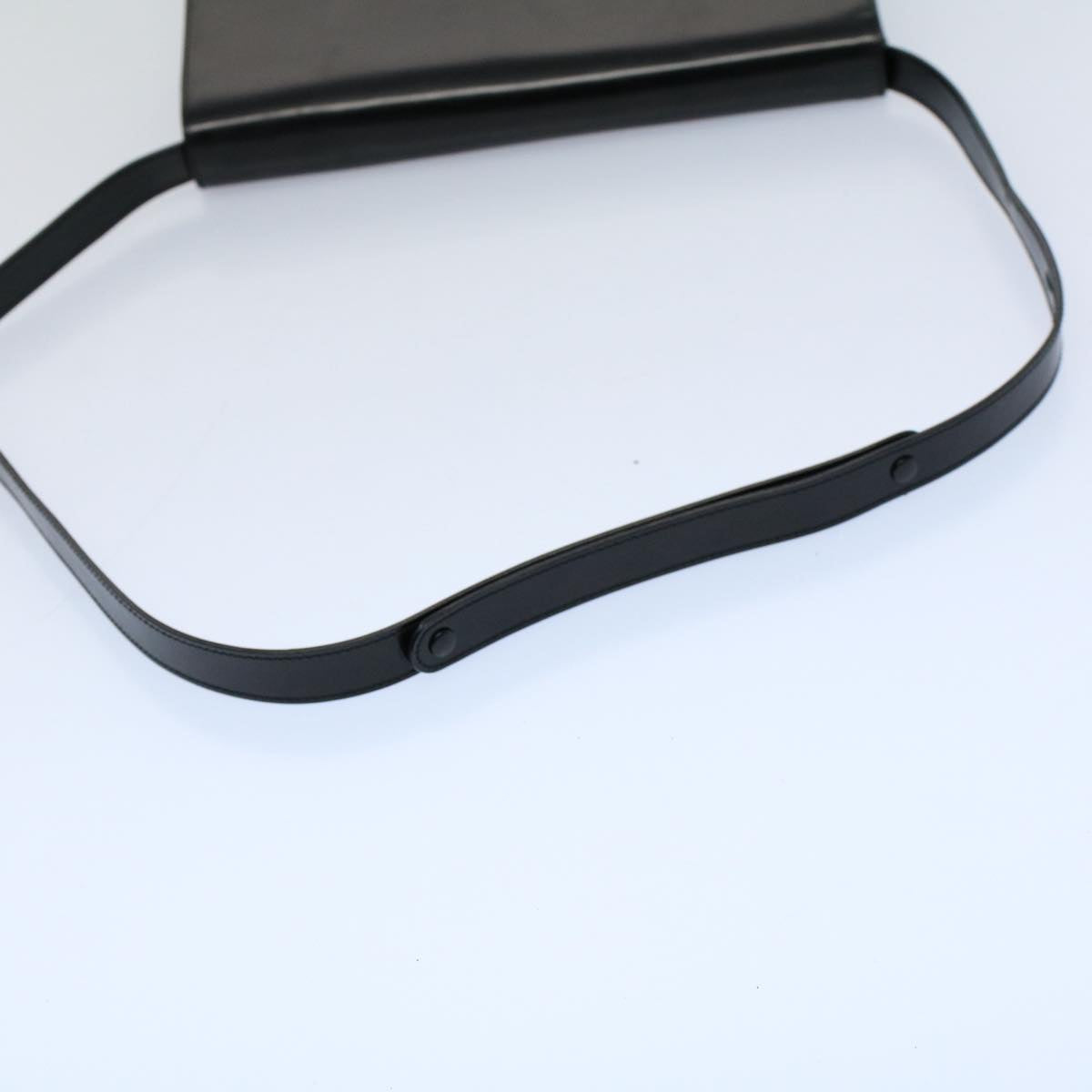 GUCCI Shoulder Bag Leather Black 007 1013 0272 bs8632