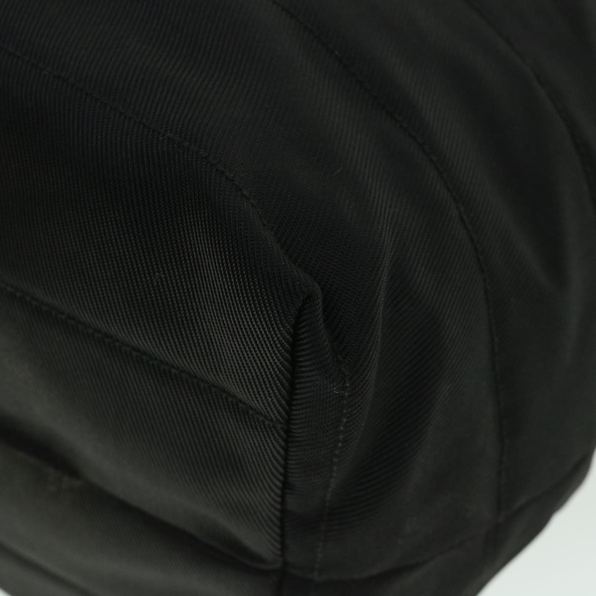 GUCCI Shoulder Bag Nylon Black 002 123 0456 bs8636