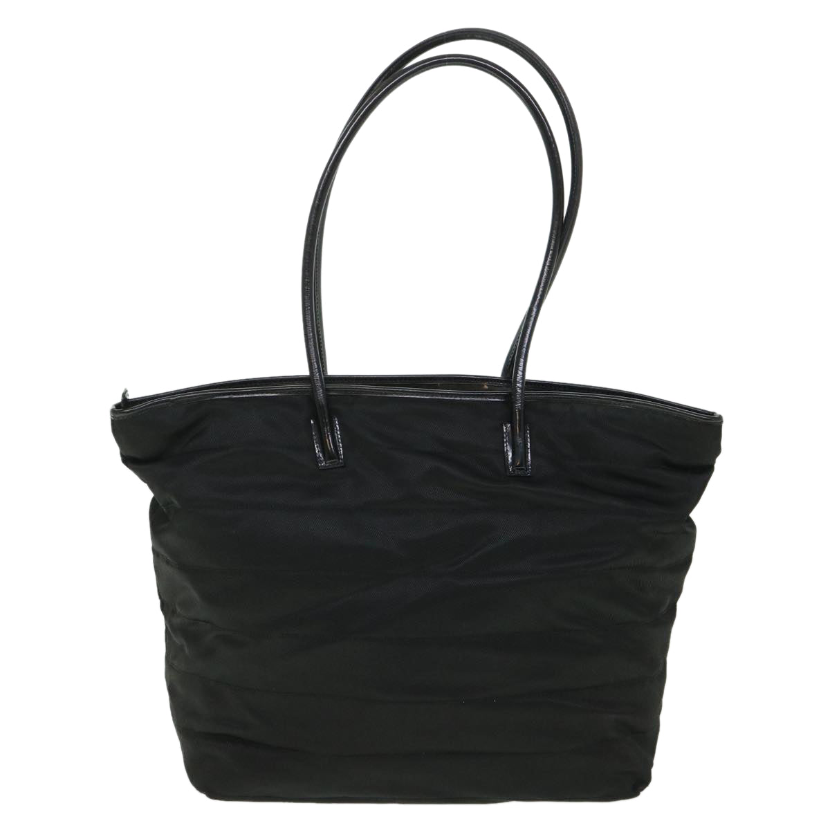 GUCCI Shoulder Bag Nylon Black 002 123 0456 bs8636
