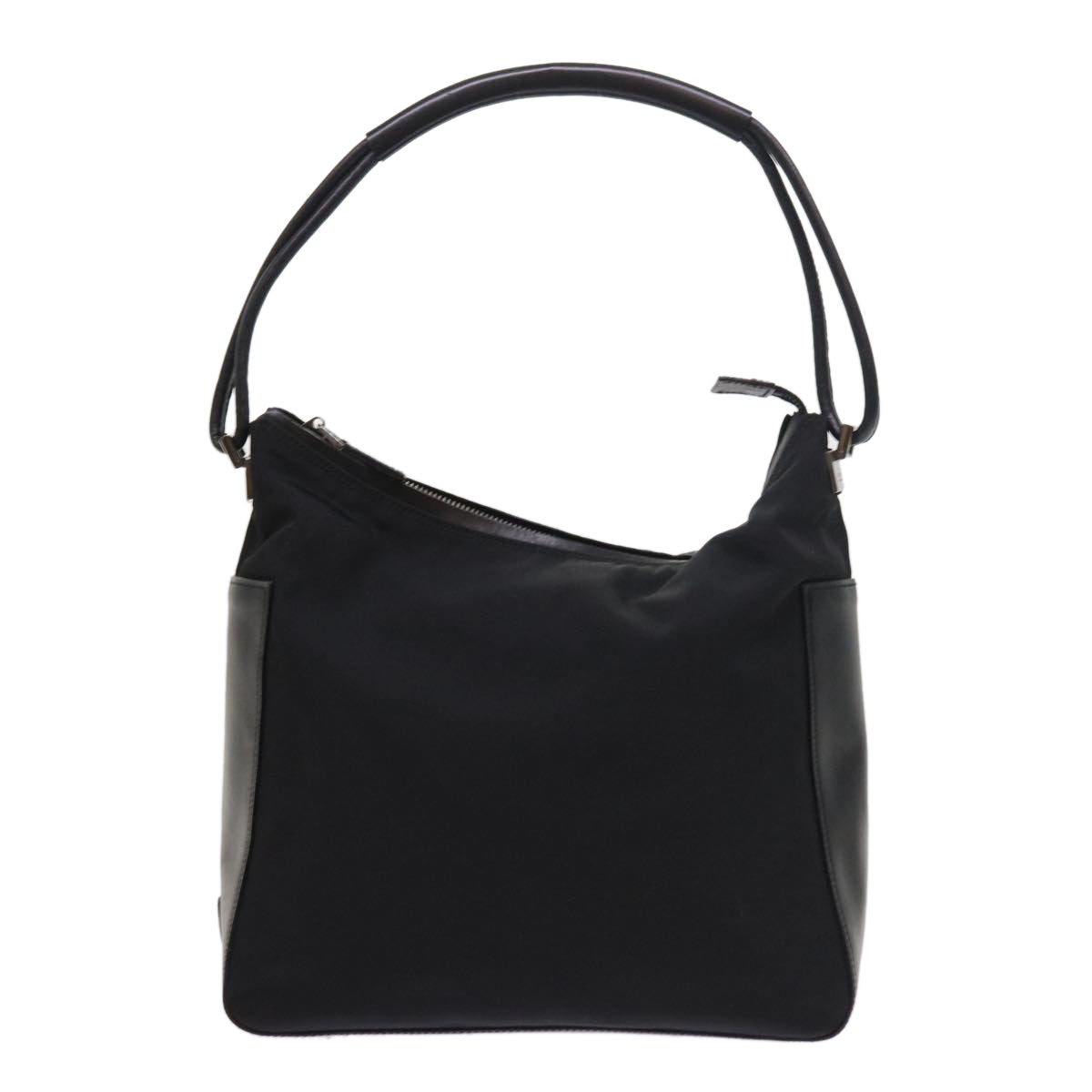GUCCI Shoulder Bag Canvas Black bs8637