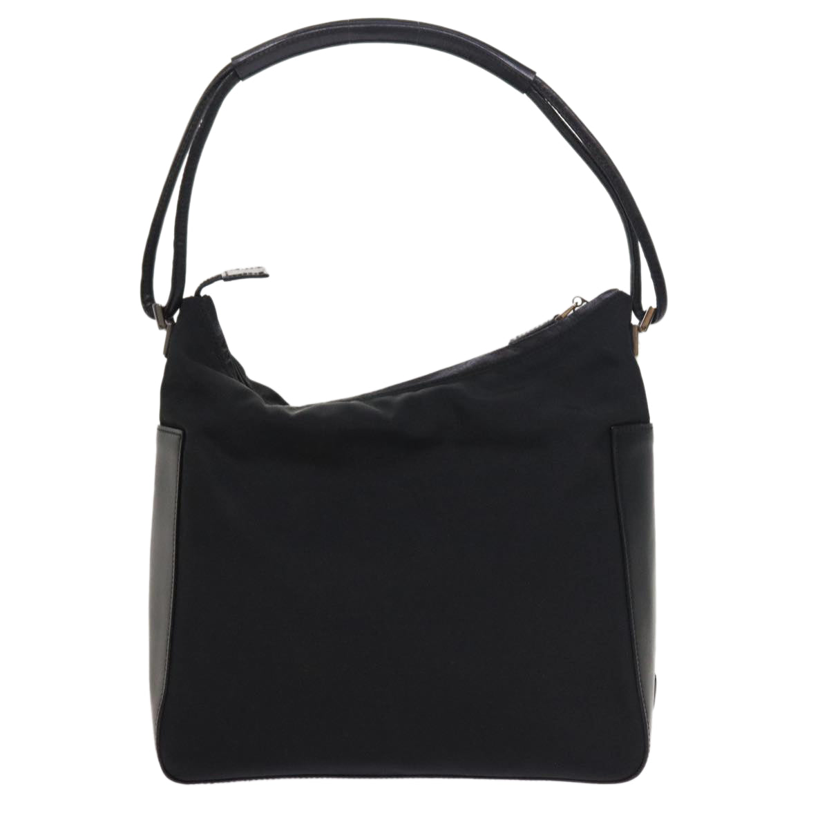 GUCCI Shoulder Bag Canvas Black bs8637
