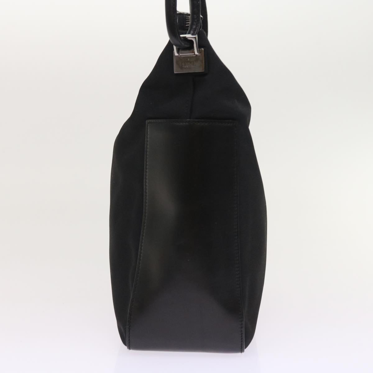 GUCCI Shoulder Bag Canvas Black bs8637