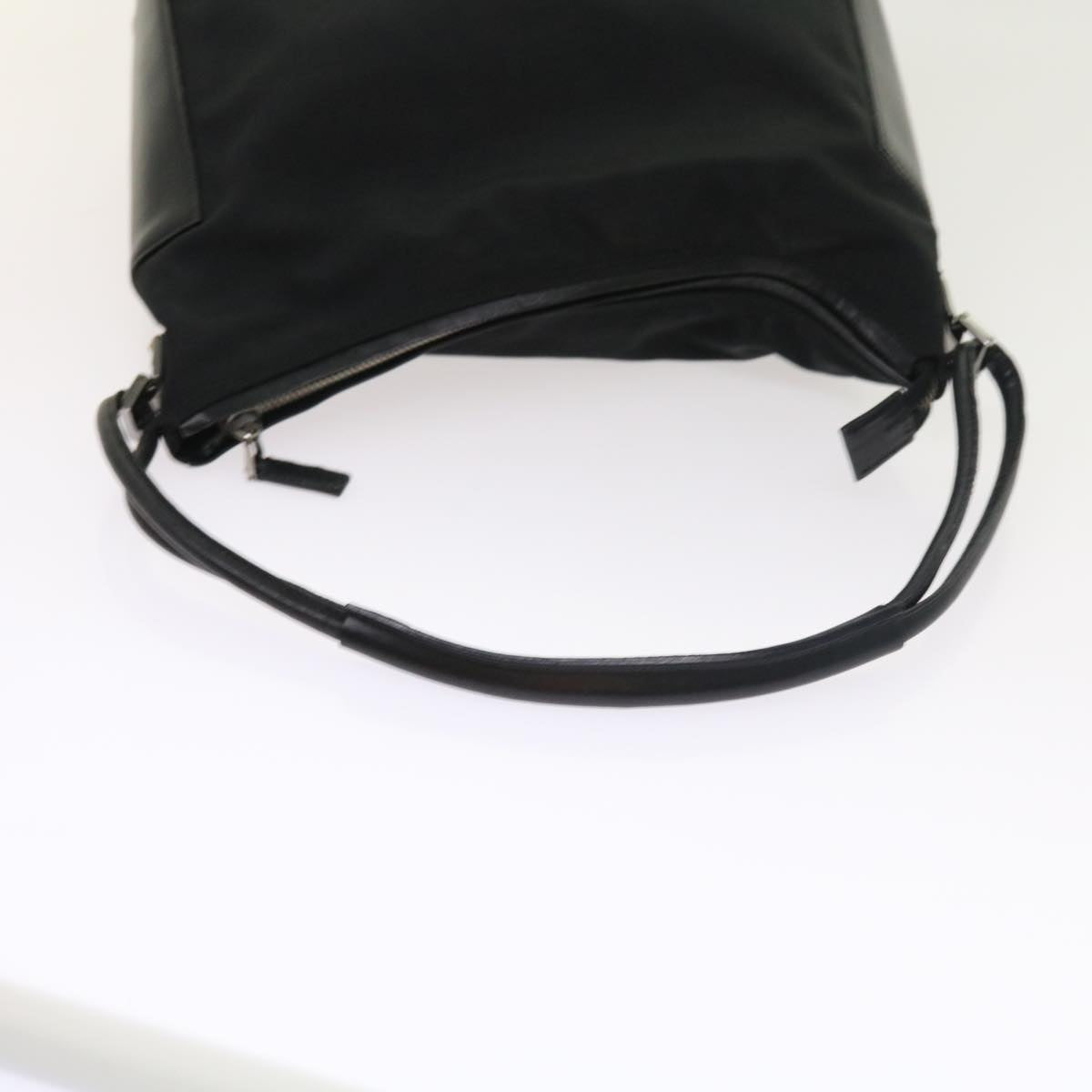GUCCI Shoulder Bag Canvas Black bs8637